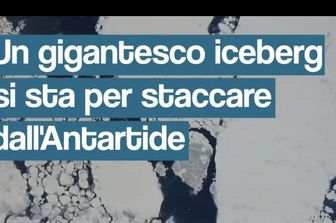&nbsp;Video iceberg antartide