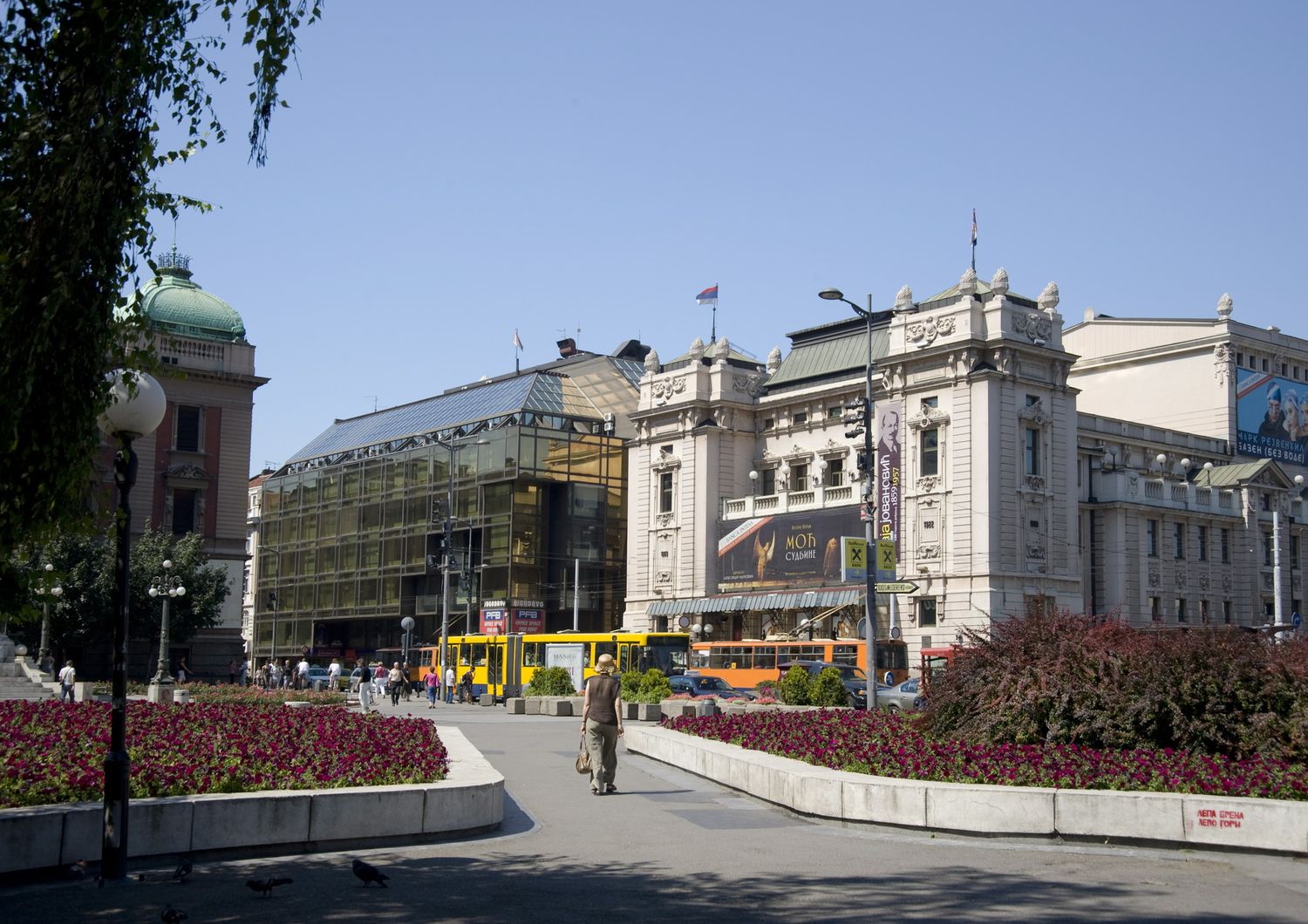 Belgrade's National Theatre&nbsp;