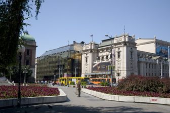 Belgrade's National Theatre&nbsp;