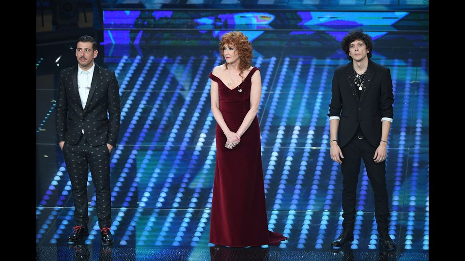 Francesco Gabbani, Fiorella Mannoia, Ermal Meta (Agf)&nbsp;