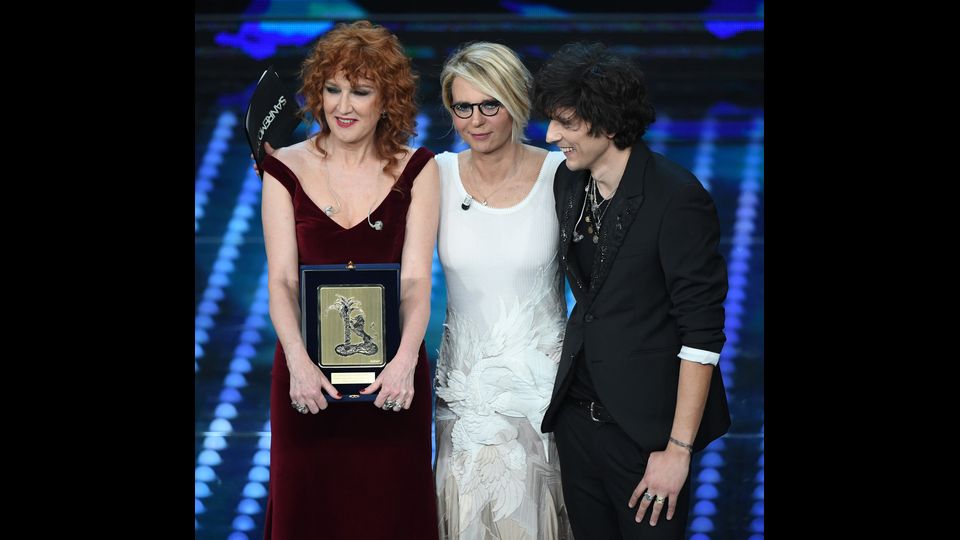Fiorella Mannoia, Maria De Filippi, Ermal Meta (Agf)&nbsp;