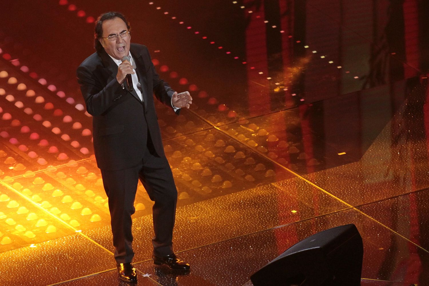 Al Bano al Festival di Sanremo (Afp)&nbsp;