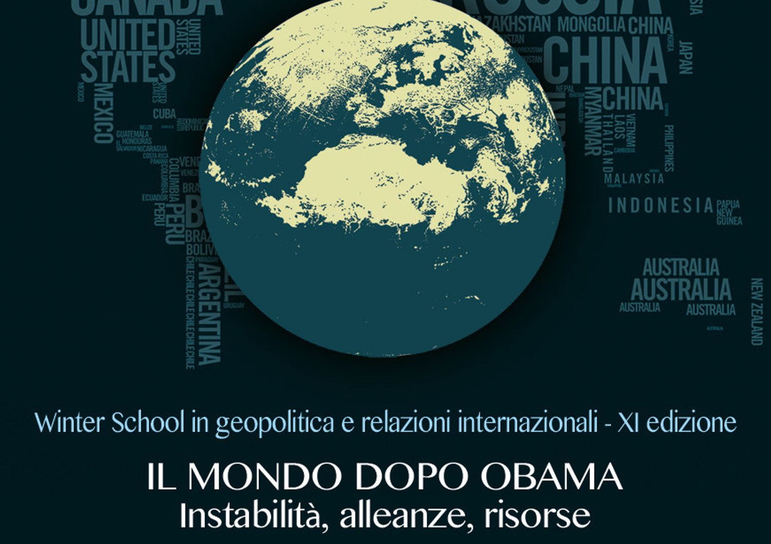 Geopolitica: al via l&#39;XI Winter School. Come sar&agrave; il mondo dopo Obama