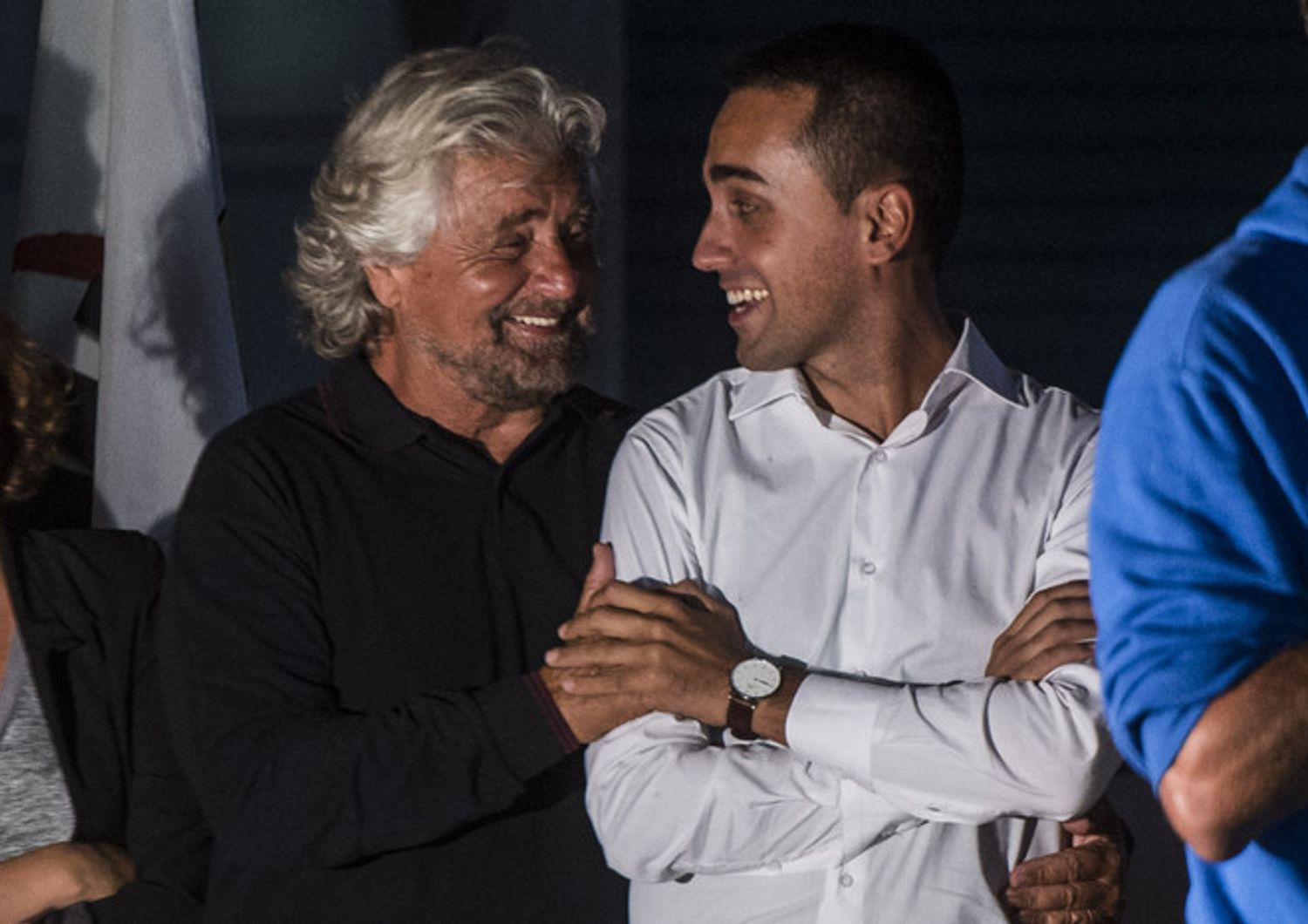 Beppe Grillo e Luigi Di Maio (Agf)&nbsp;