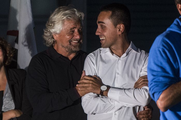 Beppe Grillo e Luigi Di Maio (Agf)&nbsp;