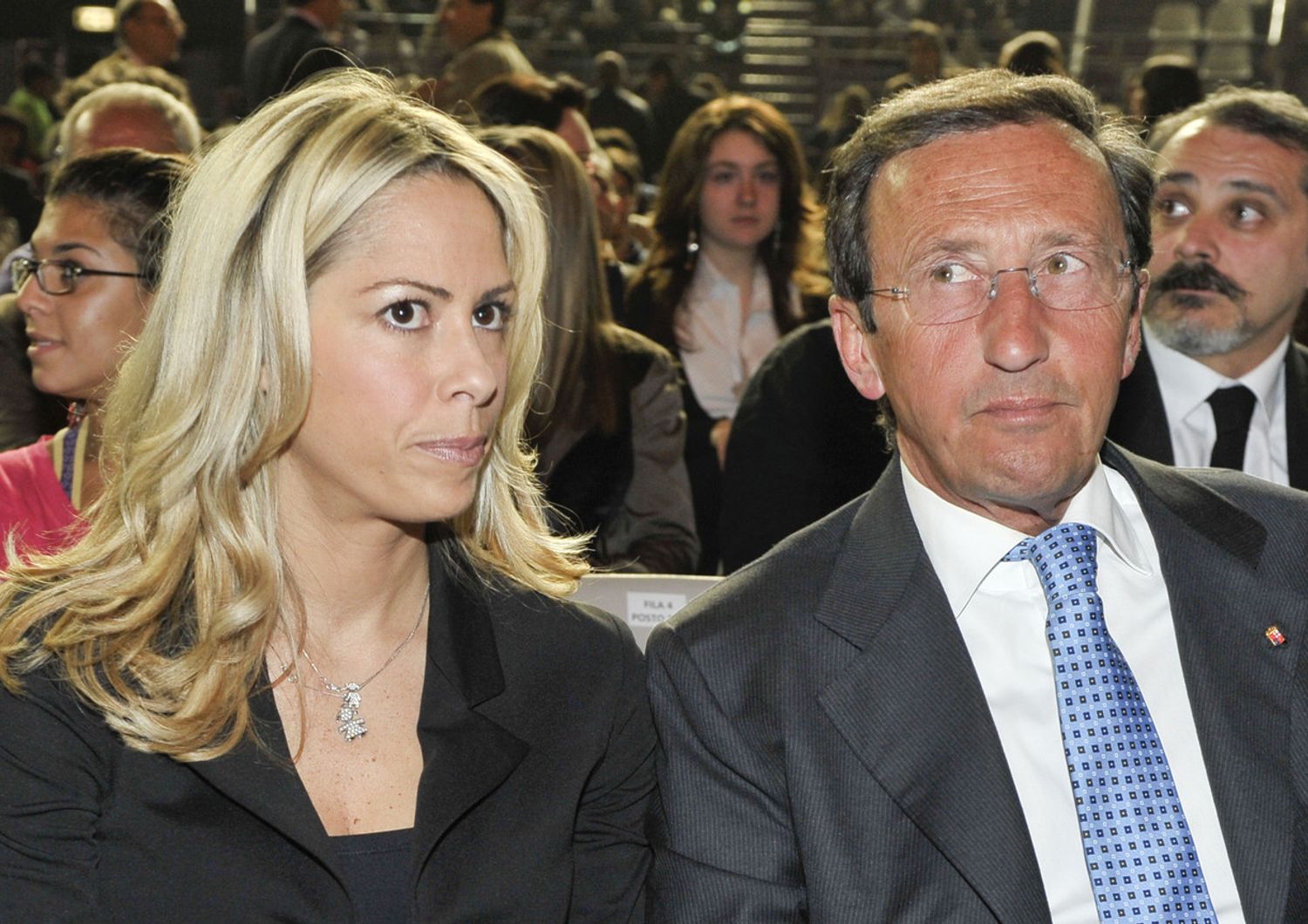 Gianfranco Fini e Elisabetta Tulliani (AGF)&nbsp;