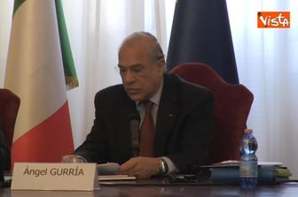 &nbsp; segretario generale Ocse Angel Gurria (AgenziaVista)