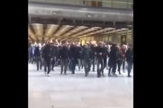 &nbsp;Ultras Napoli arrivano a Madrid