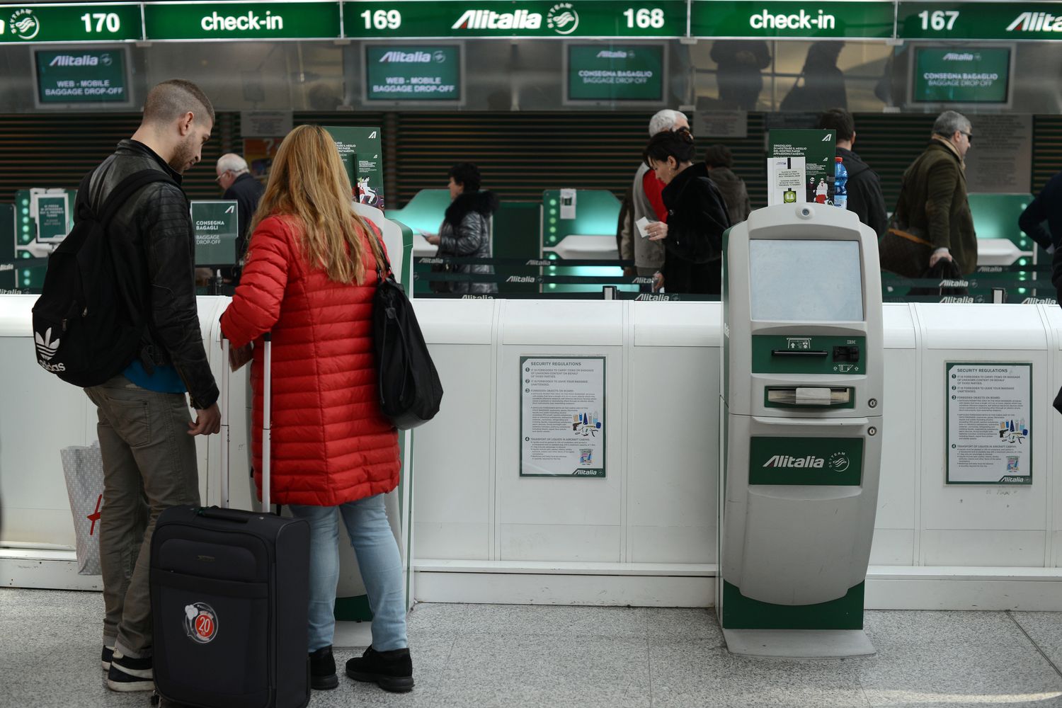 Check-in Fiumicino (afp)&nbsp;