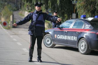 Una pattuglia dei carabinieri
