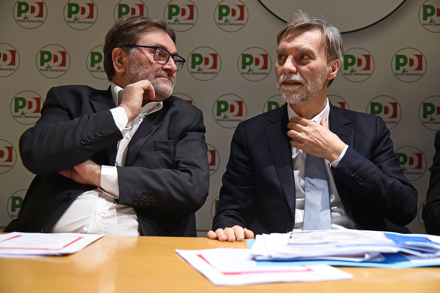 Graziano Delrio Michele Pompeo Meta (Imagoeconomica)