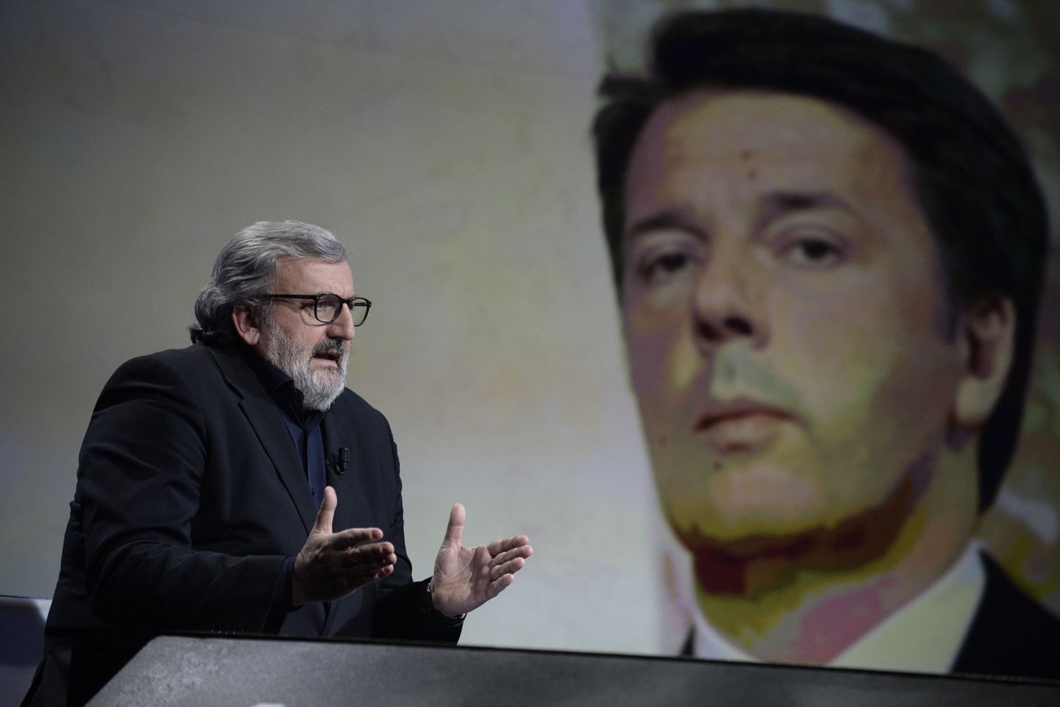 &nbsp;Renzi e Emiliano (Imagoeconomica)