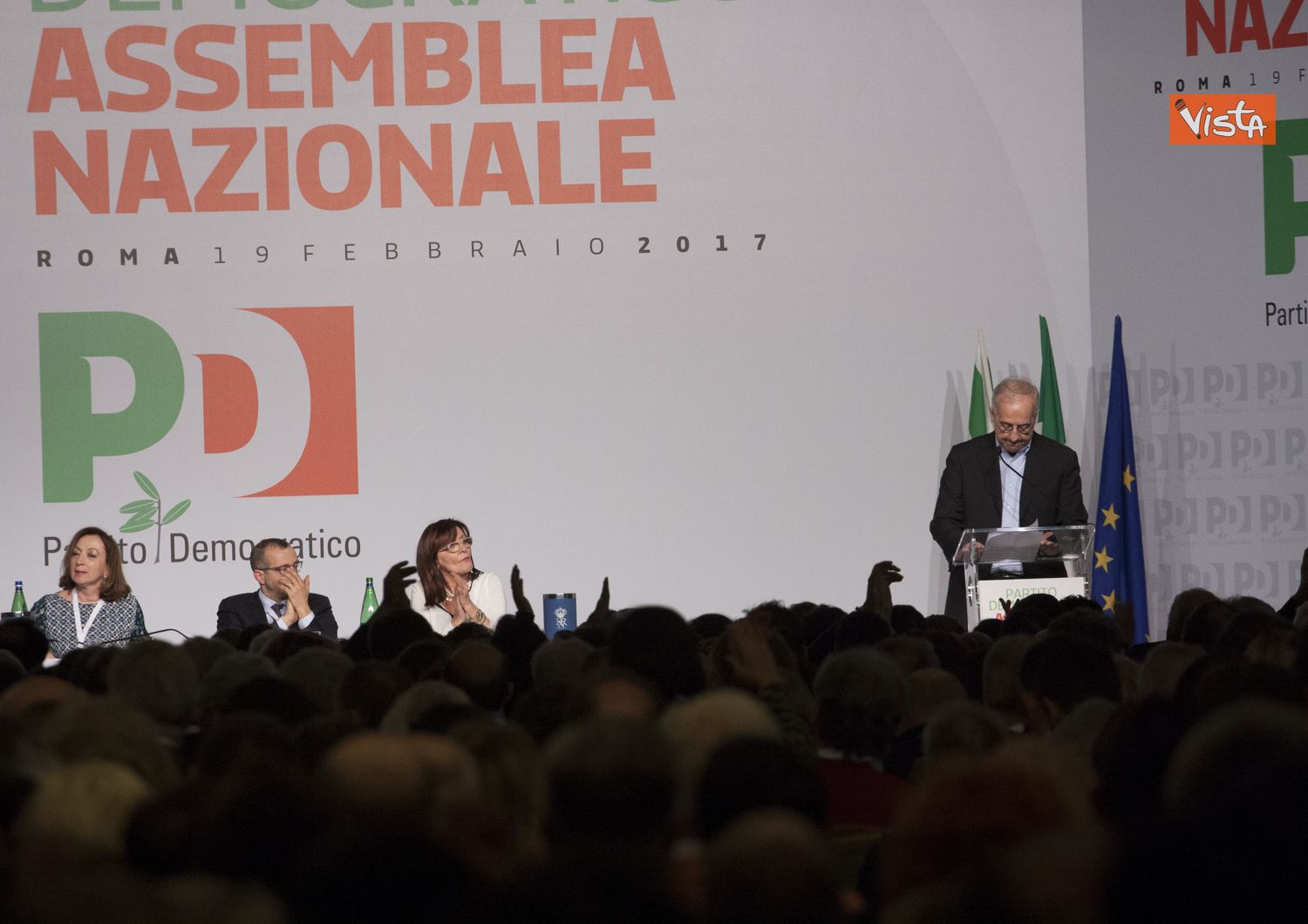 &nbsp; Intervento di Walter Veltroni durante l'assemblea PD