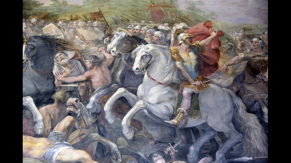 &nbsp;Presentazione, ai Musei Capitolini, del restauro della Sala degli Orazi e Curiazi, con gli affreschi dipinti dal Cavalier d'Arpino fra il 1597 e il 1619