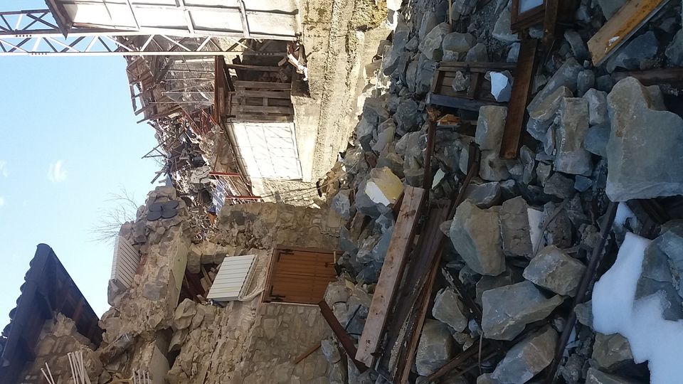 &nbsp;Terremoto, a 6 mesi dal sisma.Zona distrutta Pescara del Tronto&nbsp;(foto reportage esclusivo,&nbsp;Marco Traini Agi)
