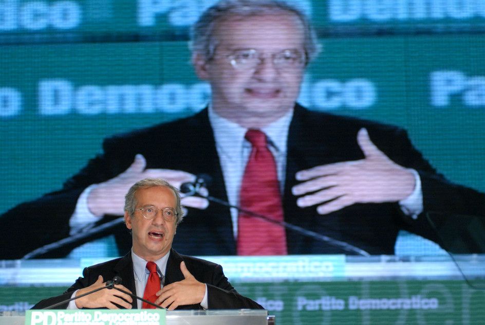 Walter Veltroni, segretario Pd dal 2007 al 2009