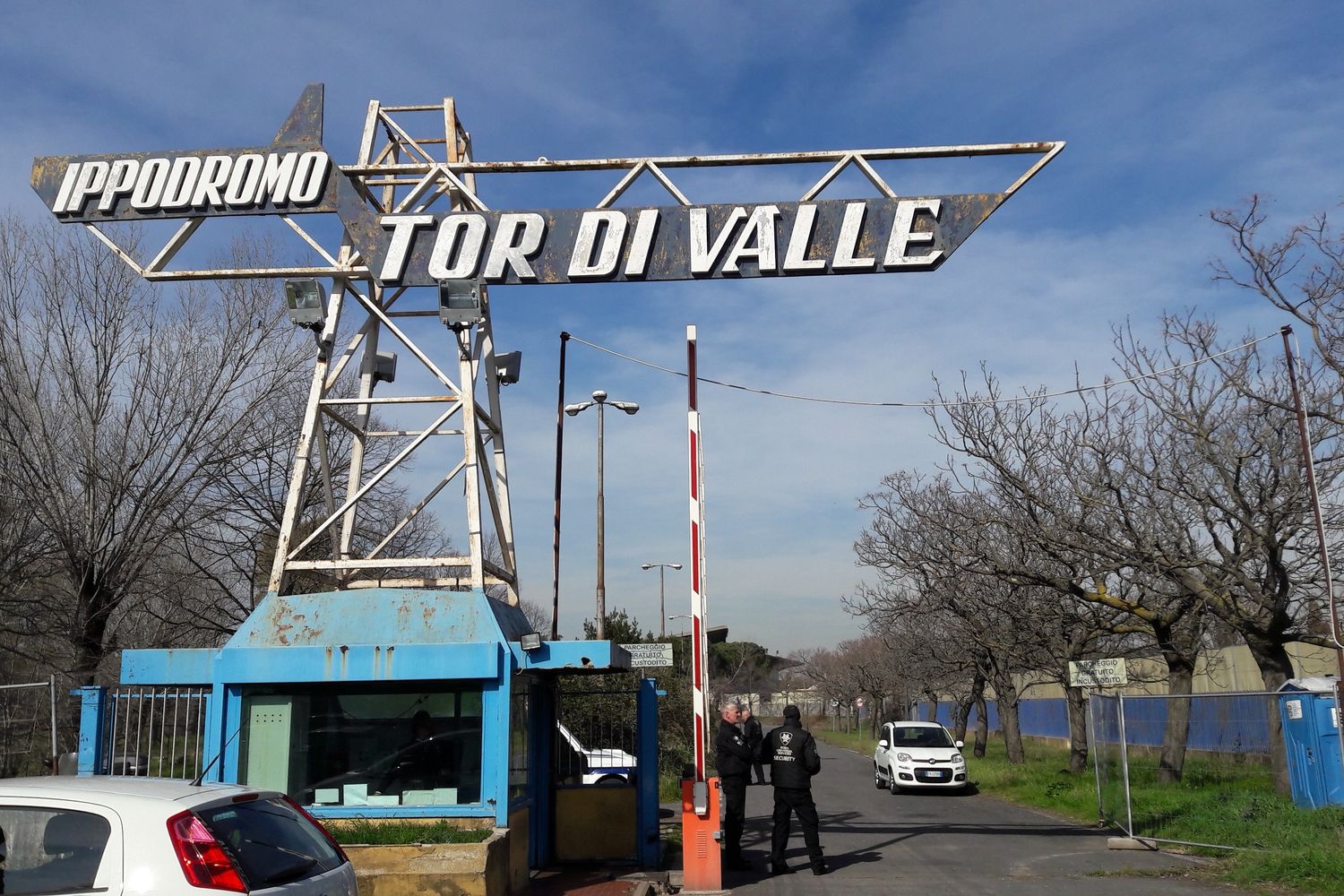 L'ex ippodromo di Tor di Valle dove si sarebbe dovuto realizzare lo stadio della Roma