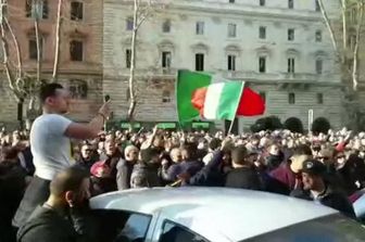 &nbsp;Protesta tassisti