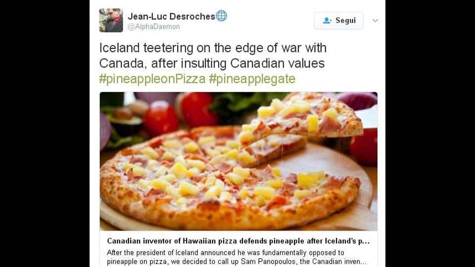 L'islanda traballa sull'orlo di una guerra con il Canada, dopo aver insultato i valori canadesi