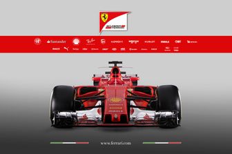 La nuova monoposto Ferrari viene presentata da Kimi Raikkonen e Sebastian Vettel. Per vedere la Sf 70 H, nome provisorio della 'rossa' che correr&agrave; la prossima stagione di Formula Uno, &egrave; arrivato anche il presidente della ferrari, Sergio Marchionne. (Afp)&nbsp;