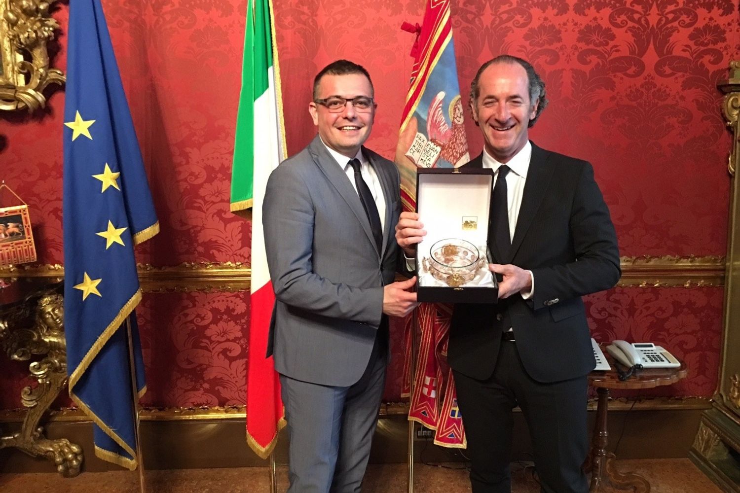 presidente Regione Veneto Luca Zaia e&nbsp;ministro Agricoltura Repubblica di Serbia, Branislav Nedimovi&nbsp;