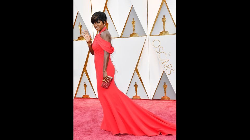 Viola Davis in Armani Priv&eacute; (Afp)