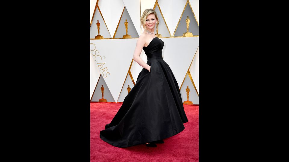 Kirsten Dunst in Christian Dior Haute Couture (Afp)