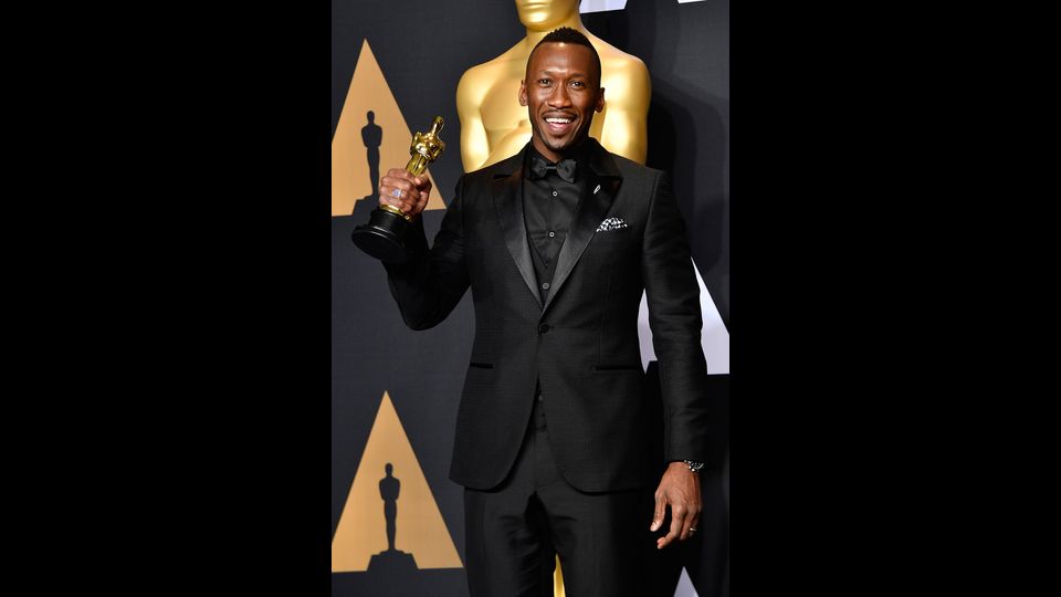 Mahershala Ali in Ermenegildo Zegna Couture (Afp)