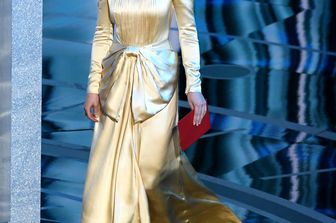 Dakota Johnson in Gucci (Afp)