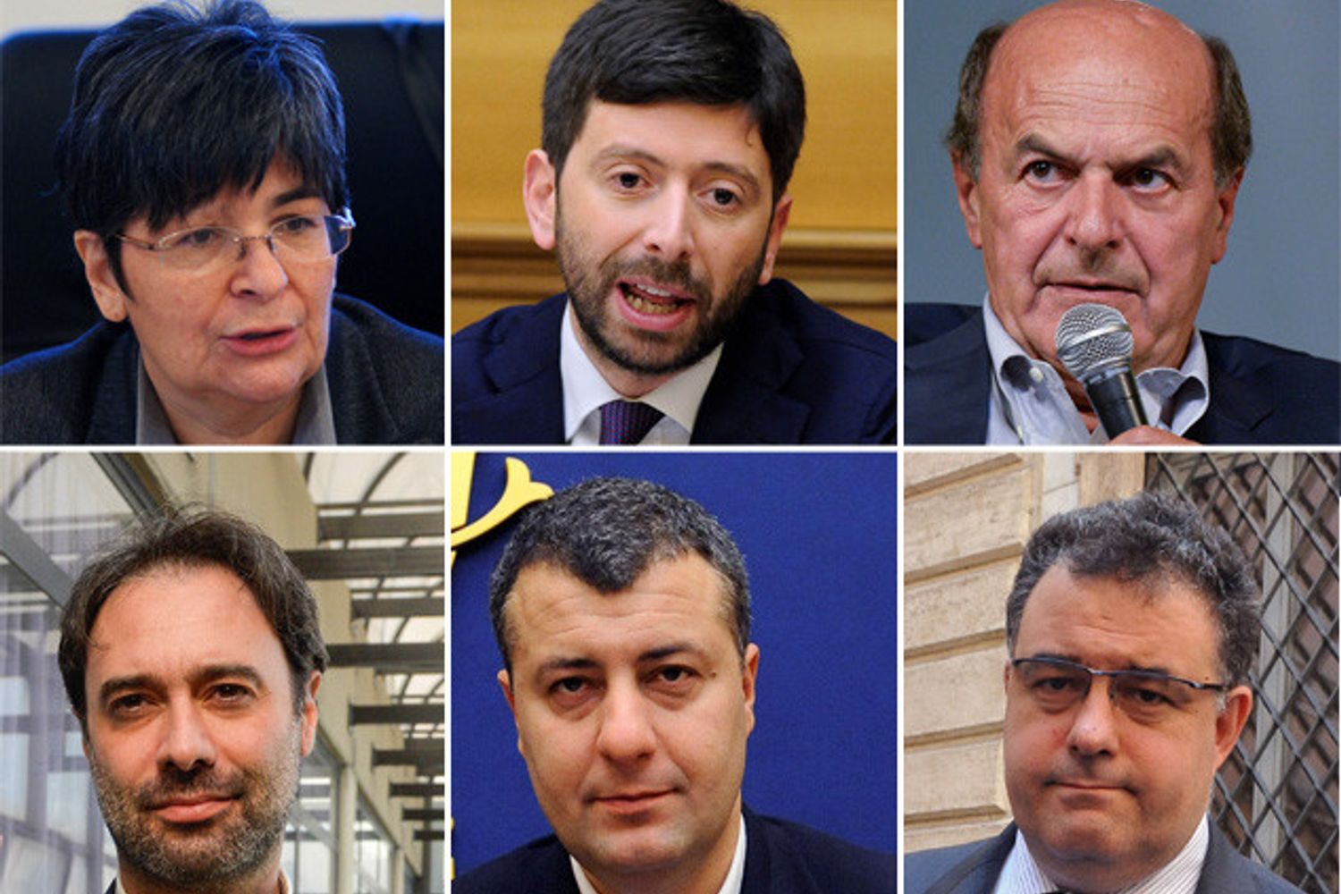 foto combo guerra - speranza - bersani - laforgia - scotto - fornaro &nbsp;