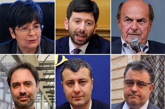 foto combo guerra - speranza - bersani - laforgia - scotto - fornaro &nbsp;