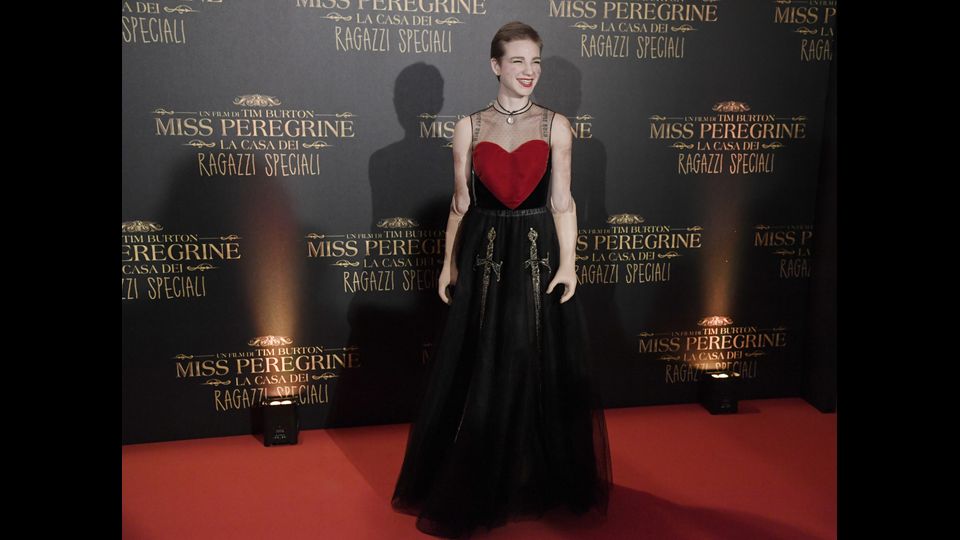 Beatrice Vio a &quot;La Casa per bambini speciali di Miss Peregrine&quot;, a Roma&nbsp;