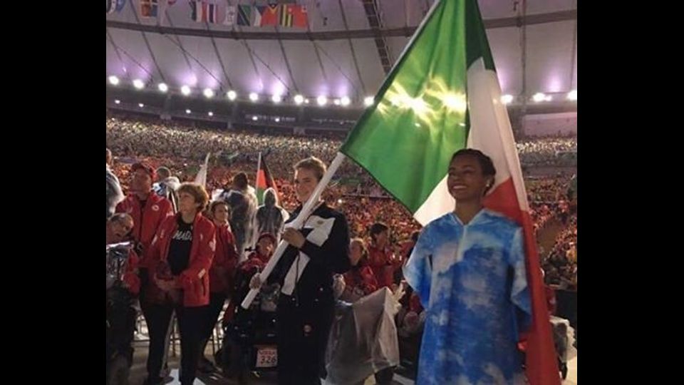 Paralimpiadi Rio 2016, Bebe Vio portabandiera azzurra nella cerimonia di chiusura