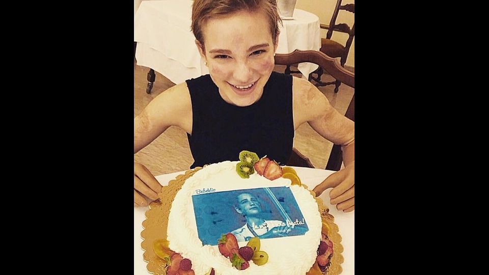 &nbsp;La Torta di Bebe Vio &quot;La vita e una figata!&quot;