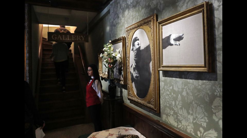 &nbsp;The Walled Off Hotel/Banksy