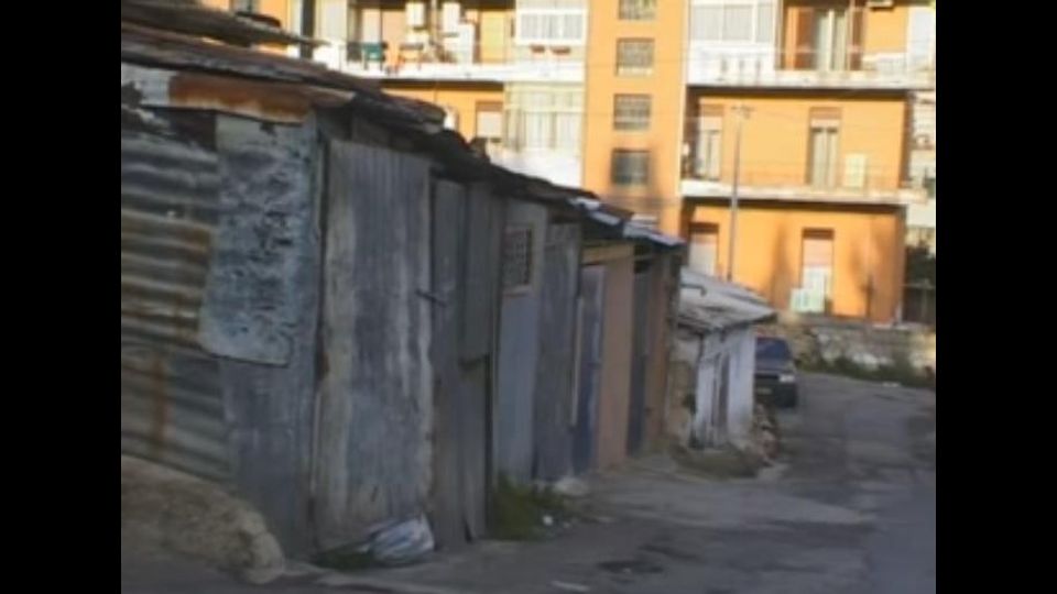 Messina, baracche terremoto&nbsp;