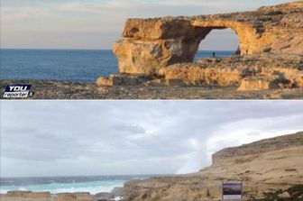 &nbsp;Azure Window dopo crollo (youreporter)
