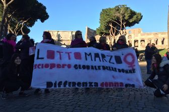 &nbsp;RomaLa marcia delle donne per le vie della Capitale