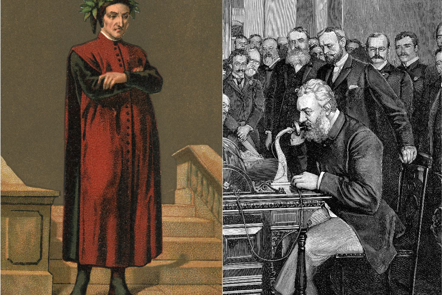 &nbsp;Accadde oggi Dante esilio e prima telefonata (Afp)