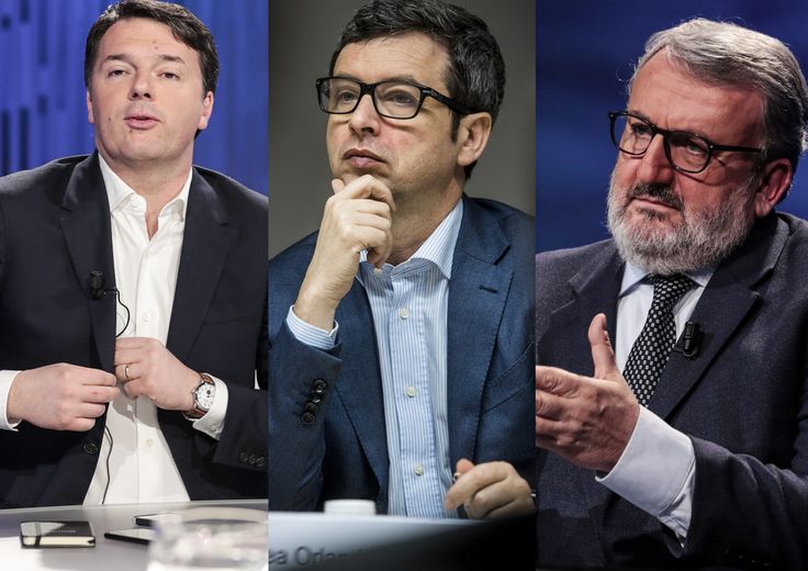 &nbsp;Renzi Orlando Emiliano