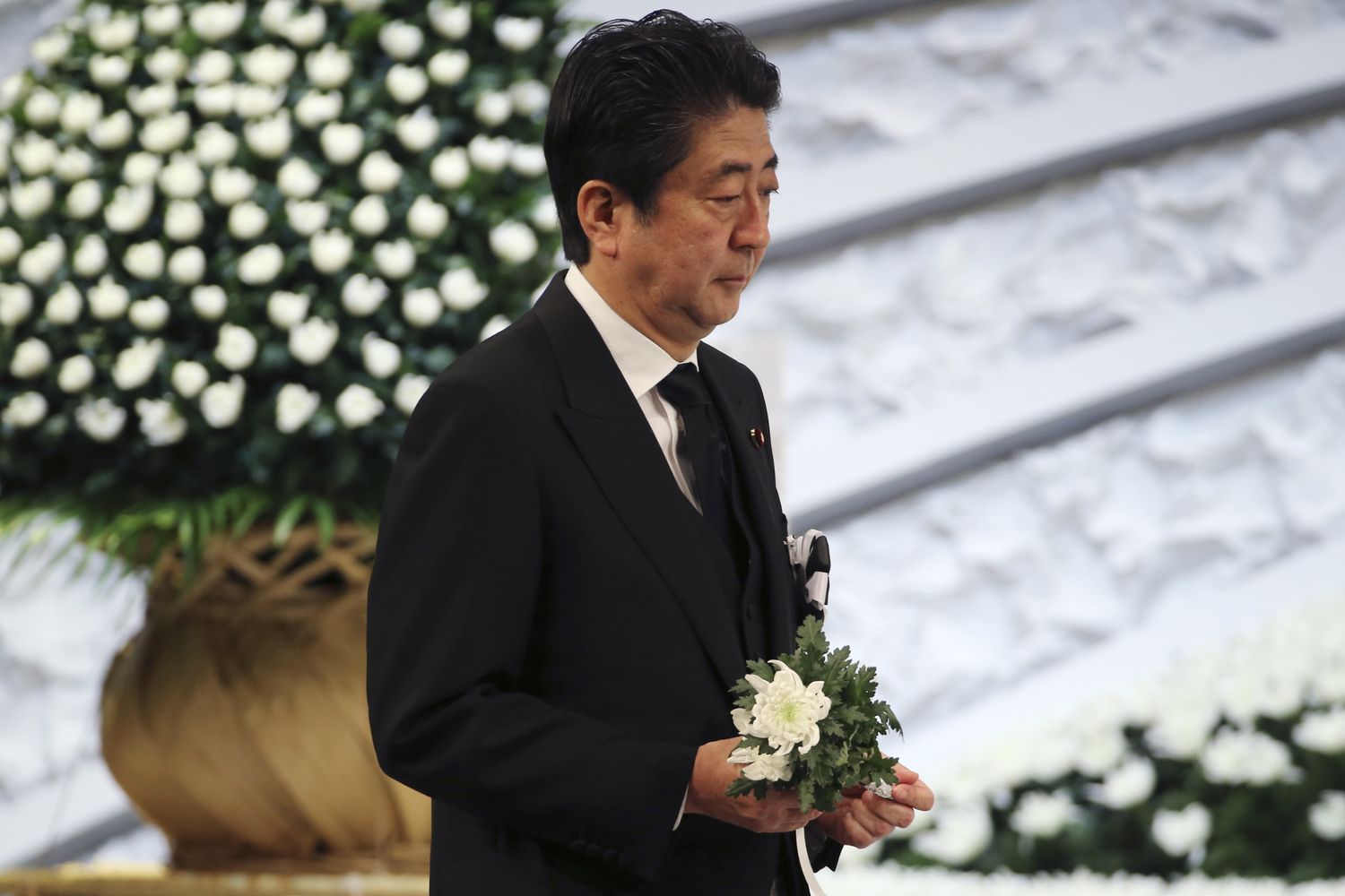 Il premier giapponese Shinzo Abe
