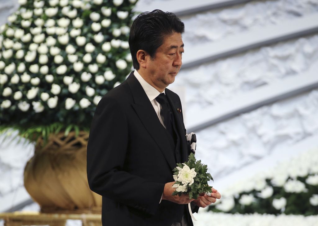 Il premier nipponico, Shinzo Abe