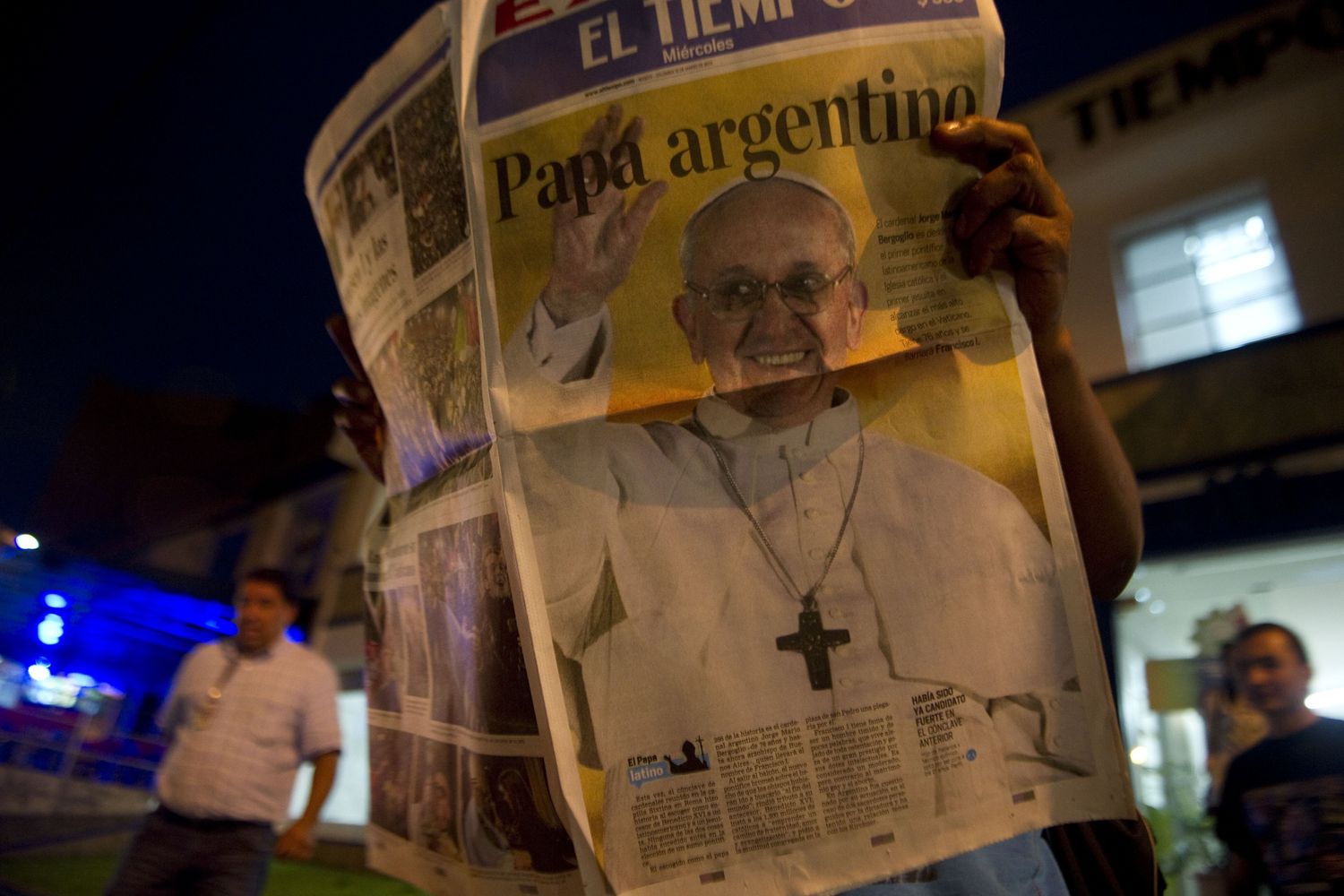 &nbsp;Blog Papa pop, elezione Papa Bergoglio Francesco (Afp)