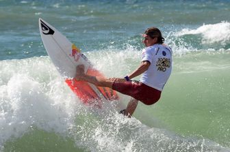 &nbsp;Leonardo Fioravanti, campione di surf - foto Afp