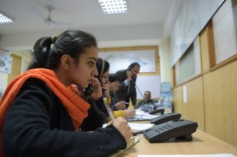 Pakistan ufficio statistiche e sede del Censimento della popolazione 2017, linee telefoniche informazioni (Afp)