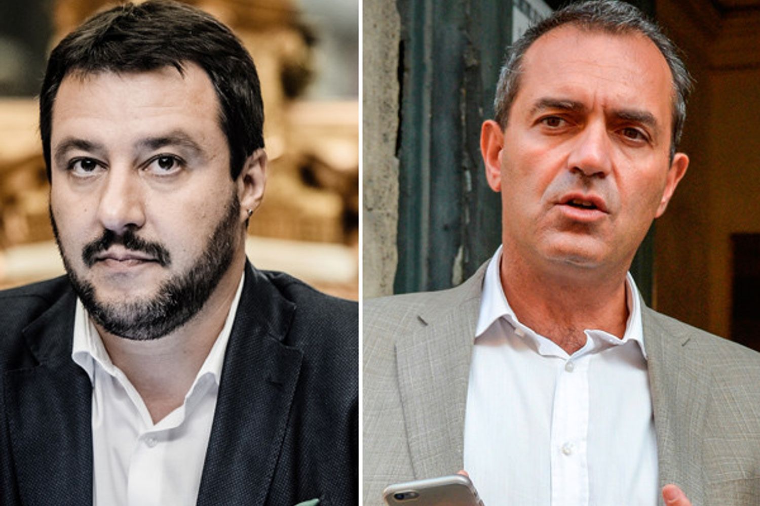 salvini - de magistris&nbsp;