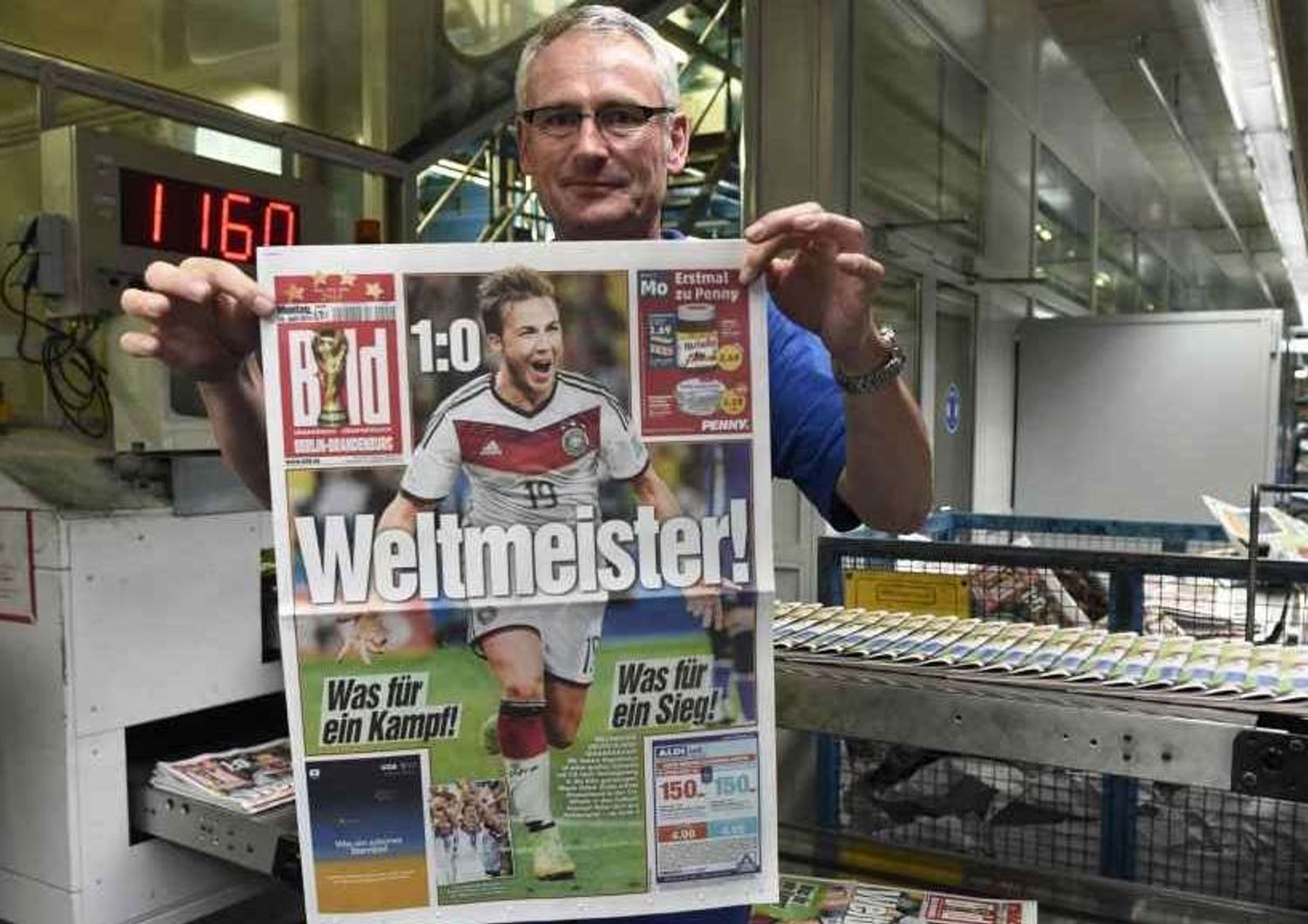 Mondiali: Germania, stampa in giubilo celebra il trionfo