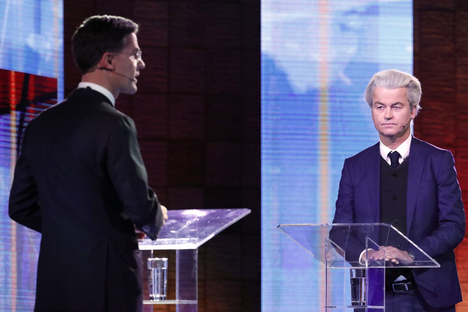 Geert wilders - Mark Rutte (Afp)&nbsp;