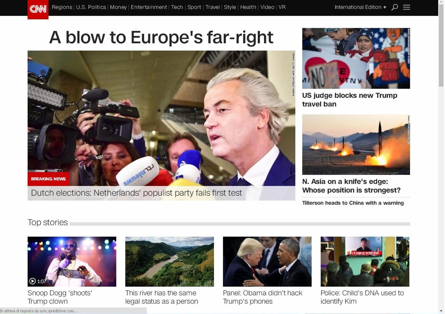 Cos&igrave; i siti dei giornali festeggiano il voto olandese