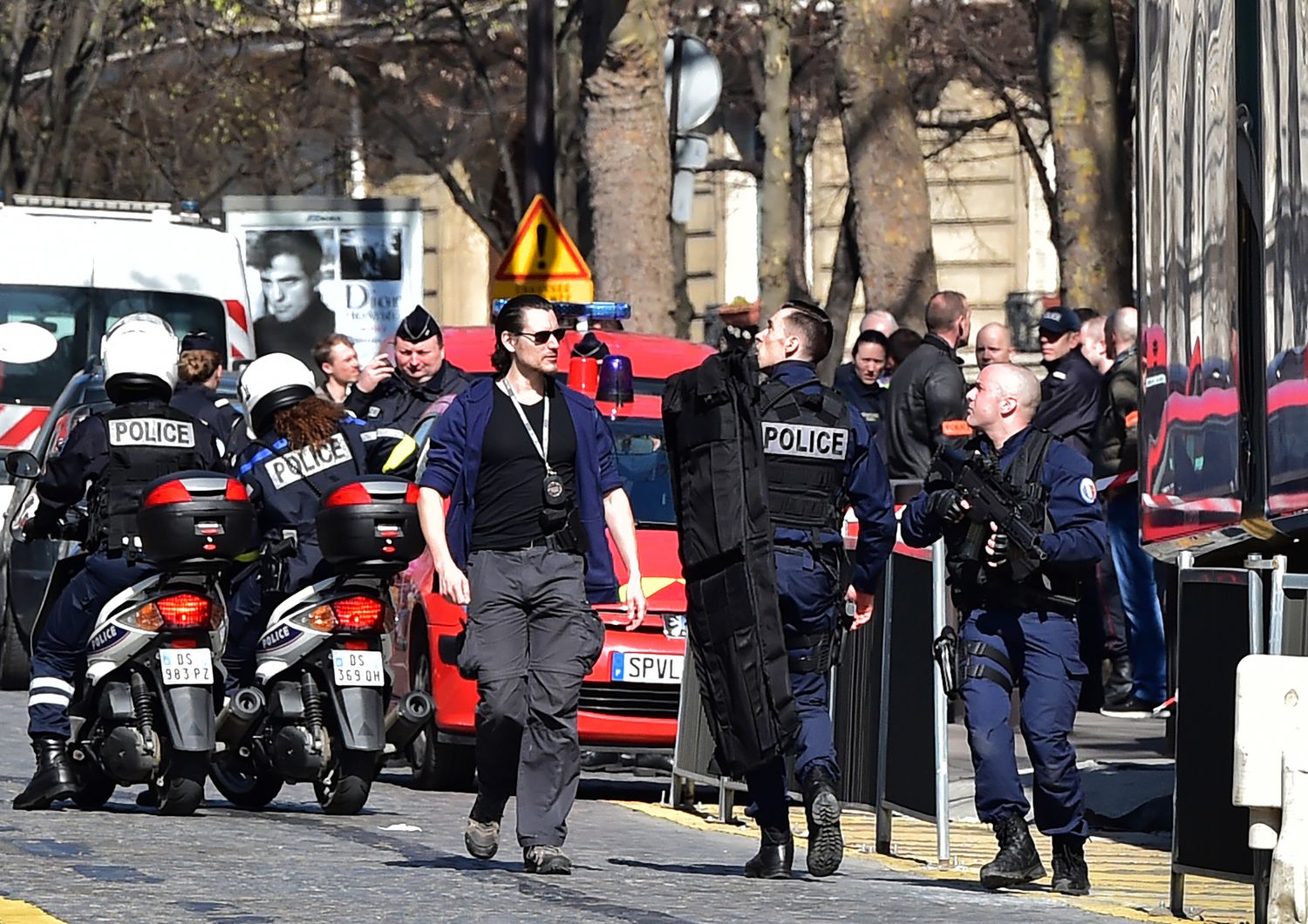 Esplosione nella sede del Fmi a Parigi (Afp)&nbsp;
